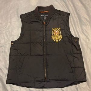Polo international challenge cup Ralph Lauren embroidered puffer vest women’s L